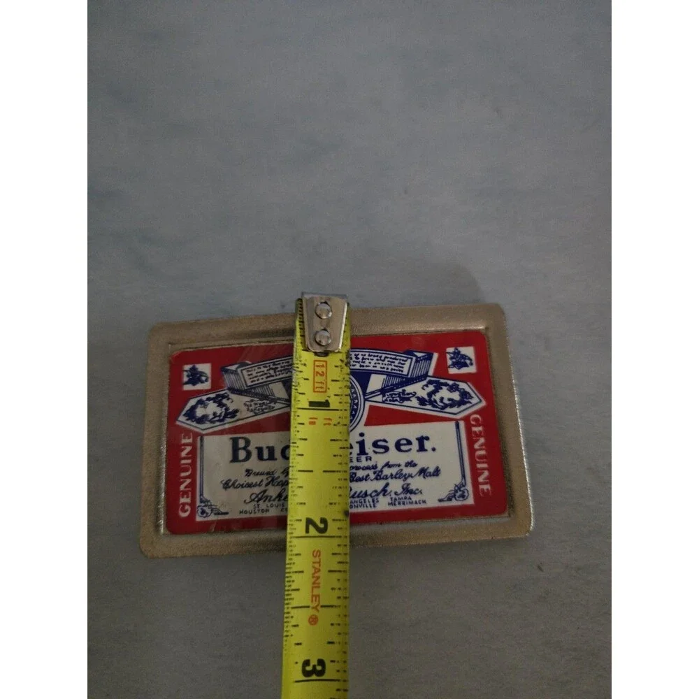 Vtg. Budweiser Belt Buckle (O-17)